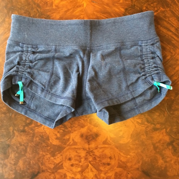 lululemon shorts with strings